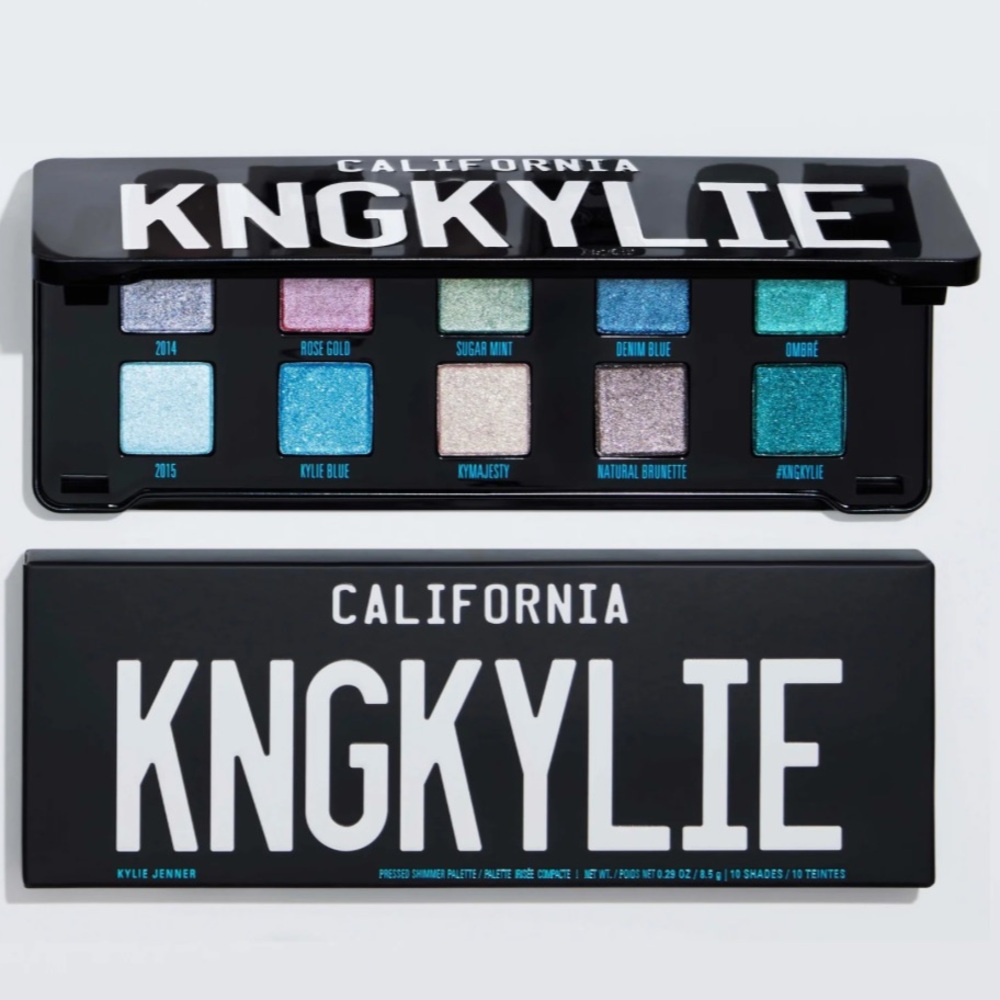 KYLIE COSMETICS The king kylie eyeshadow palette multidimensional color shimmer